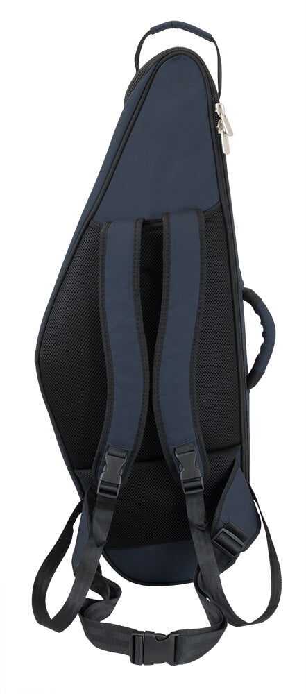 36TS-387 - Tom & Will tenor sax gig bag Blue with blue interior / A1