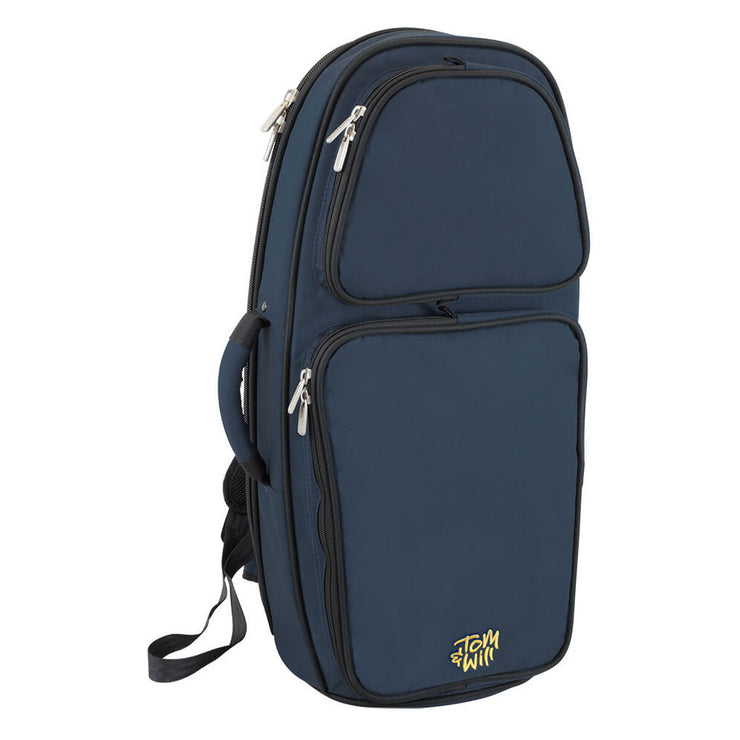 Tom & Will Tenor/Alto horn gig bag ~ Blue with blue interior Tom & Will Tenor/Alto horn gig bag ~ Blue with blue interior