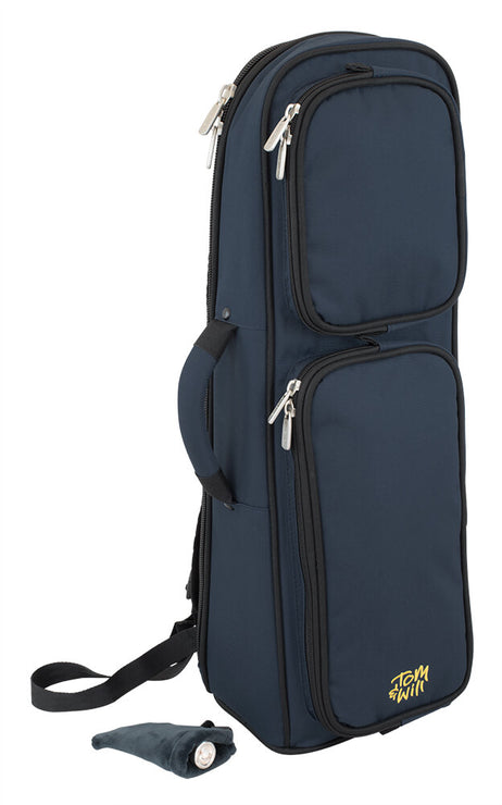 Tom & Will Trumpet gig bag, Blue. Tom & Will Trumpet gig bag, Blue.