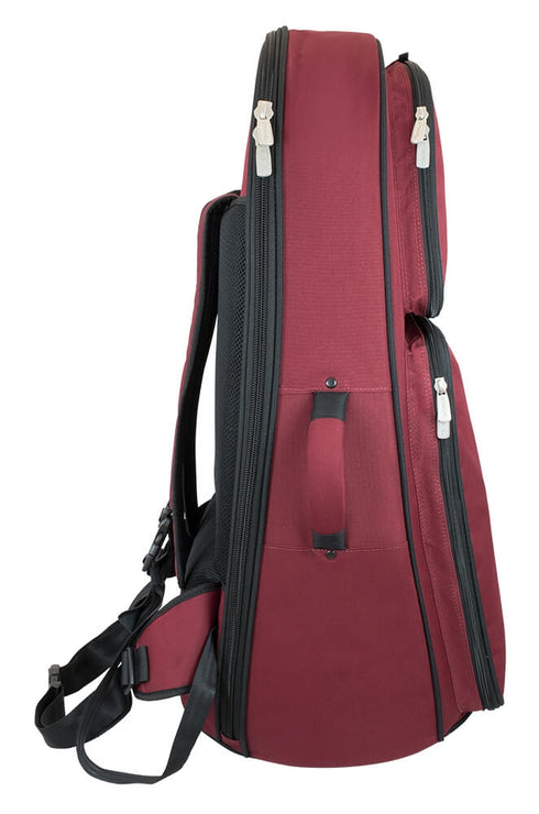 Tom & Will Euphonium gig bag ~ Burgundy with grey interior Tom & Will Euphonium gig bag ~ Burgundy with grey interior