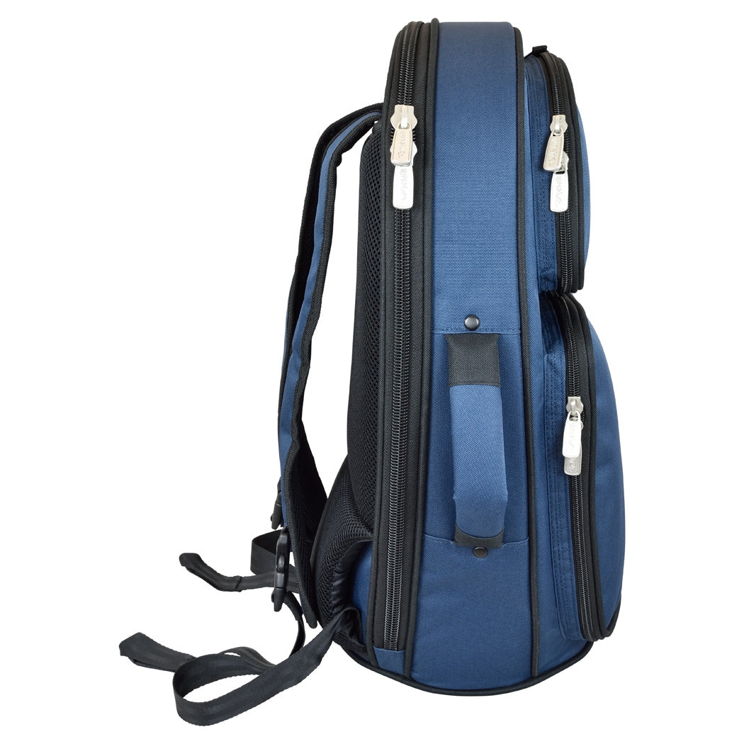 26FGH-387 - Tom & Will flugel horn gig bag - Blue with blue interior A1