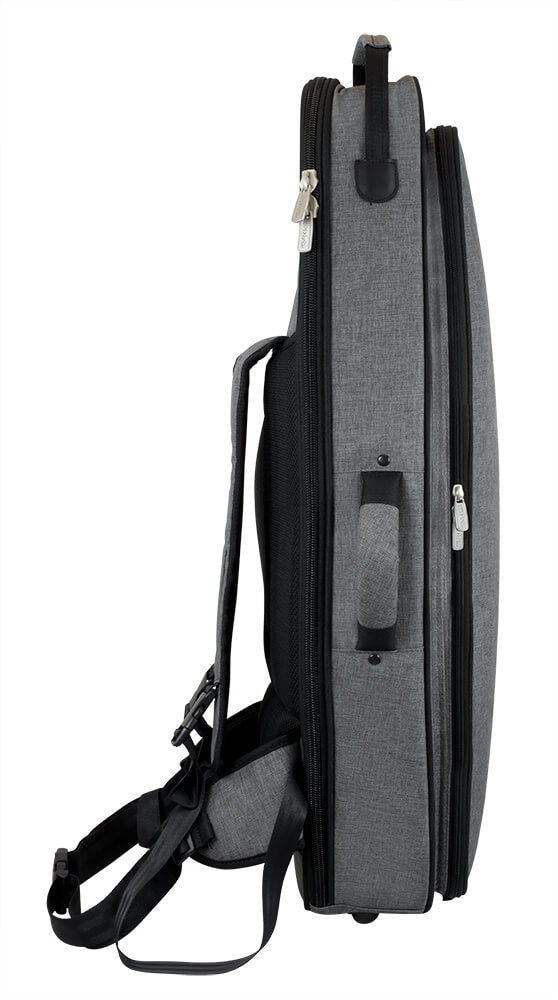 36TS-315 - Tom & Will tenor sax gig bag Grey with red interior / A1