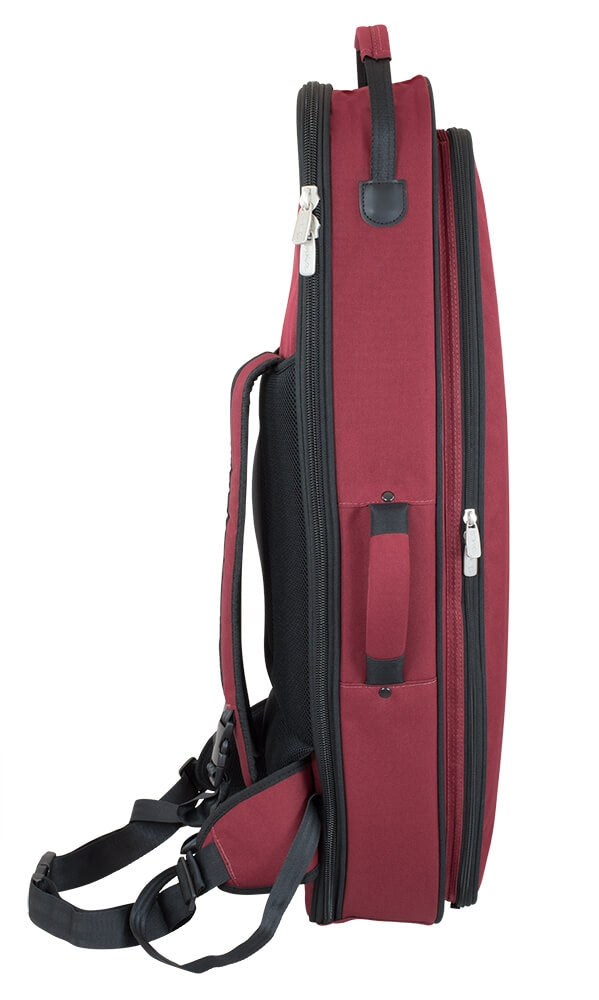 36TS-359 - Tom & Will tenor sax gig bag Burgundy with grey interior / A1