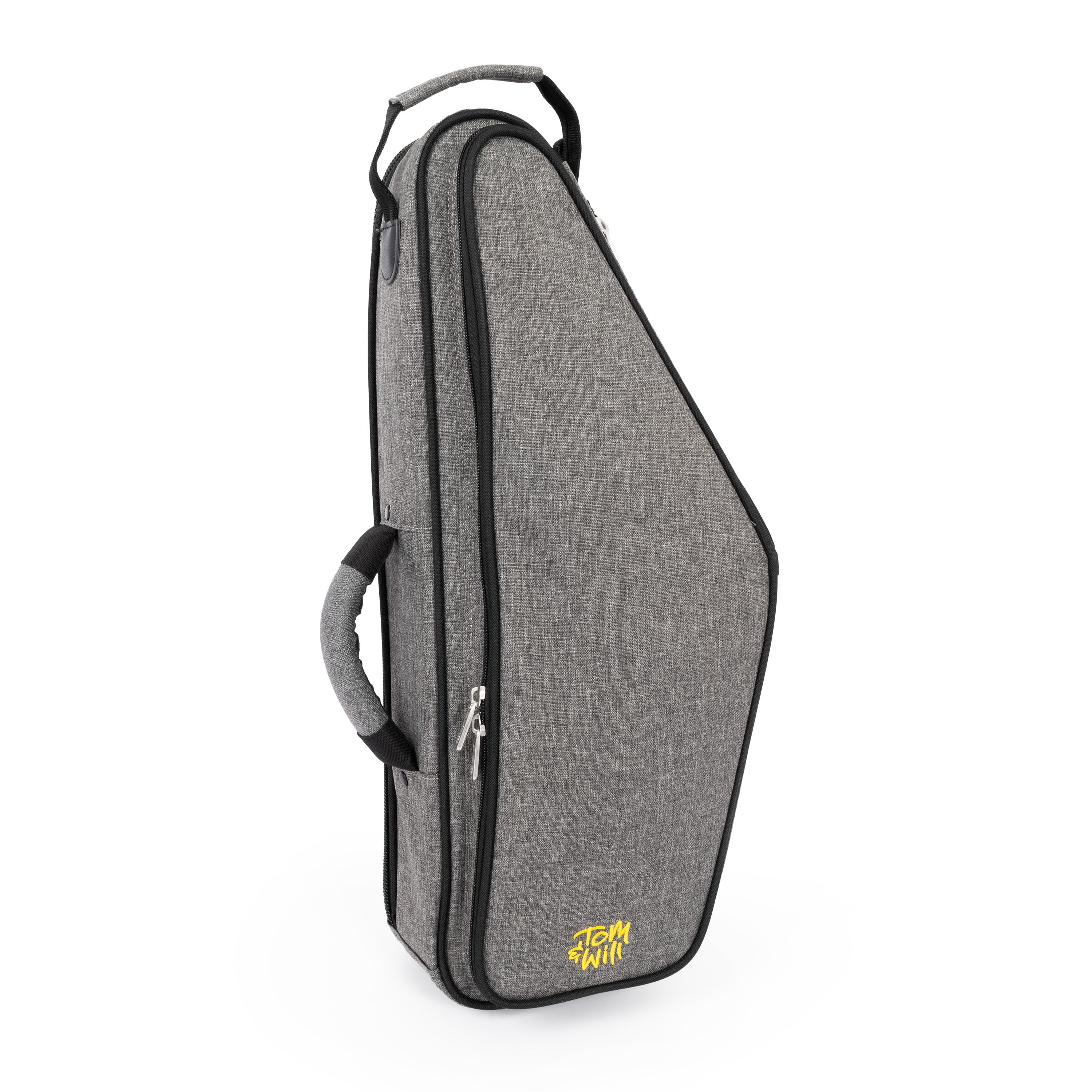 36AS-315 - Tom & Will alto sax gig bag Grey with red interior / A1
