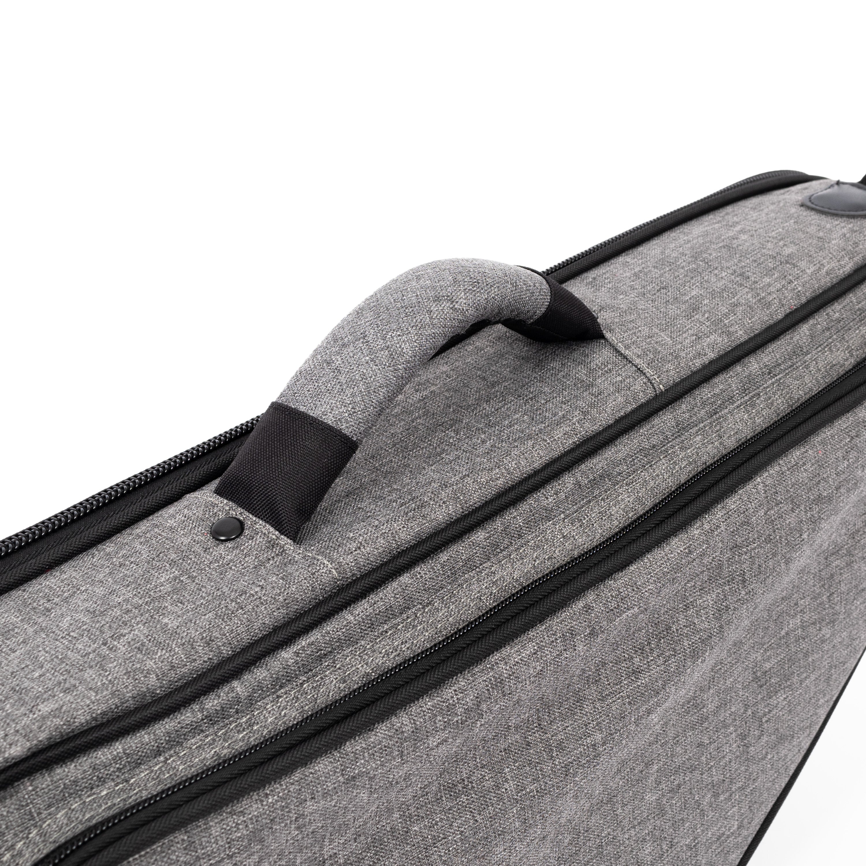 36AS-315 - Tom & Will alto sax gig bag Grey with red interior / A1