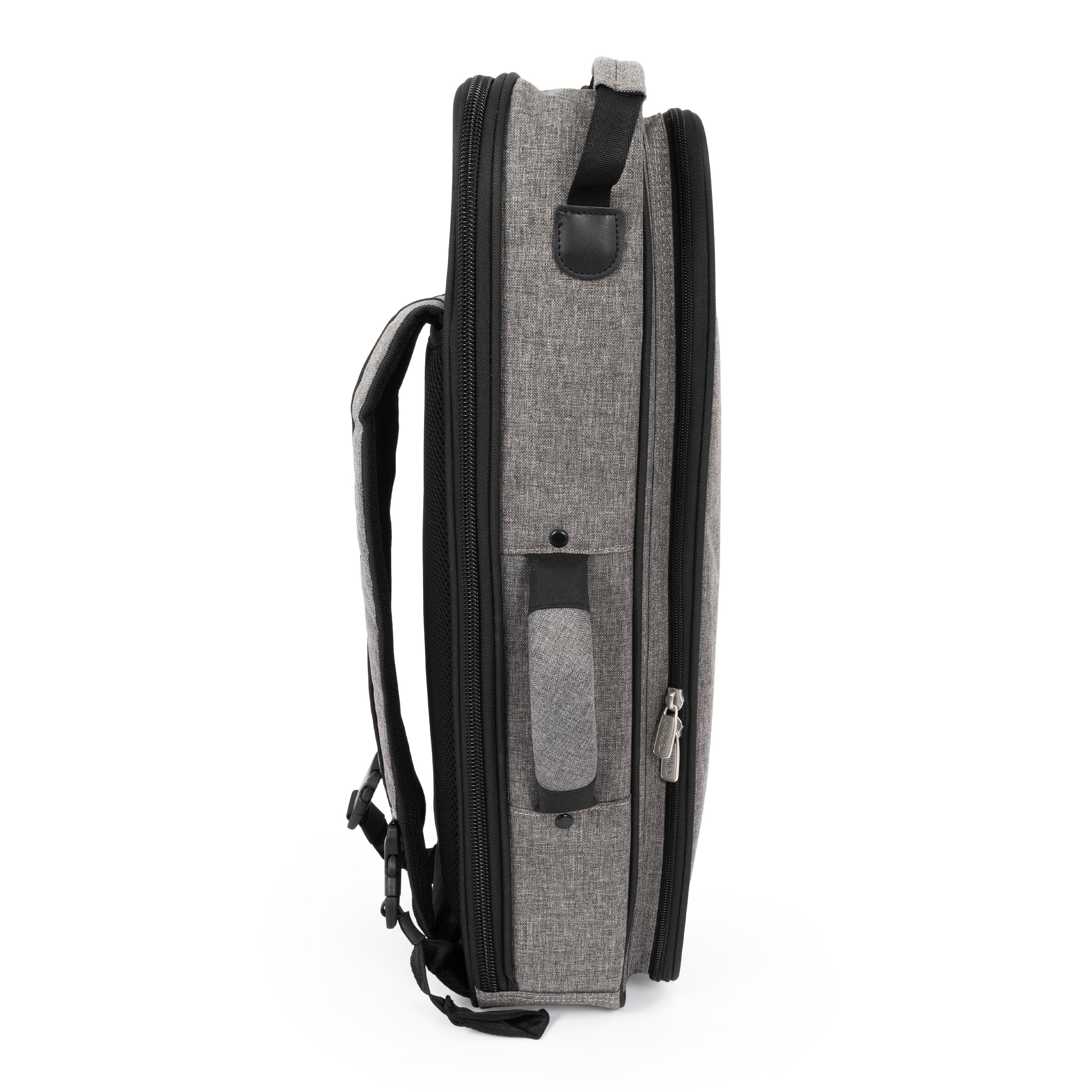 36AS-315 - Tom & Will alto sax gig bag Grey with red interior / A1