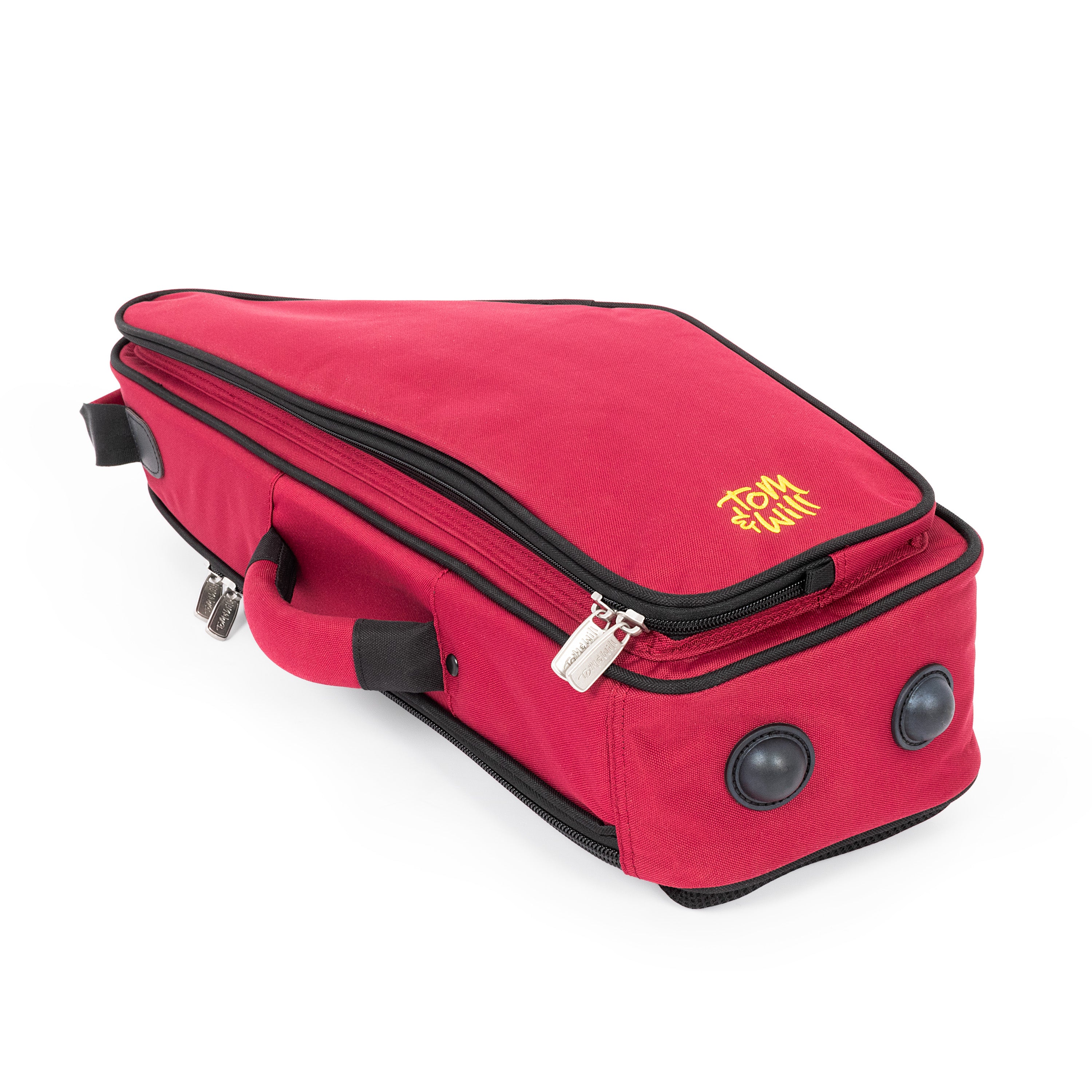 36AS-359 - Tom & Will alto sax gig bag Burgundy with grey interior / A1