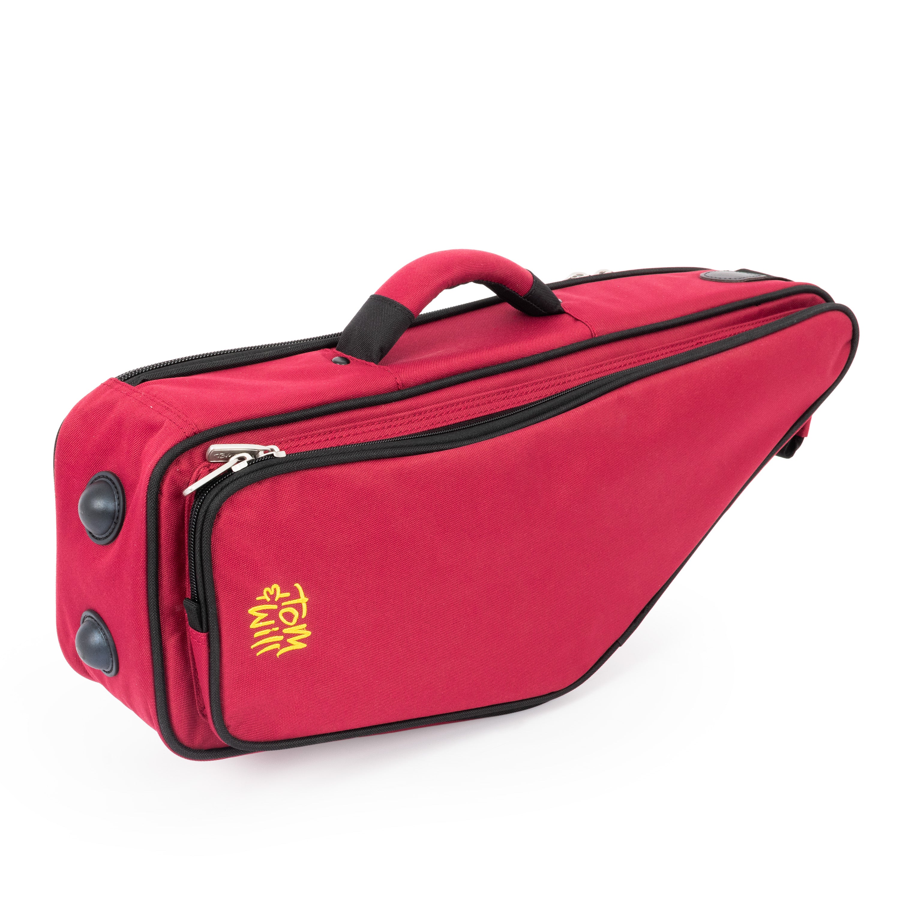 36AS-359 - Tom & Will alto sax gig bag Burgundy with grey interior / A1