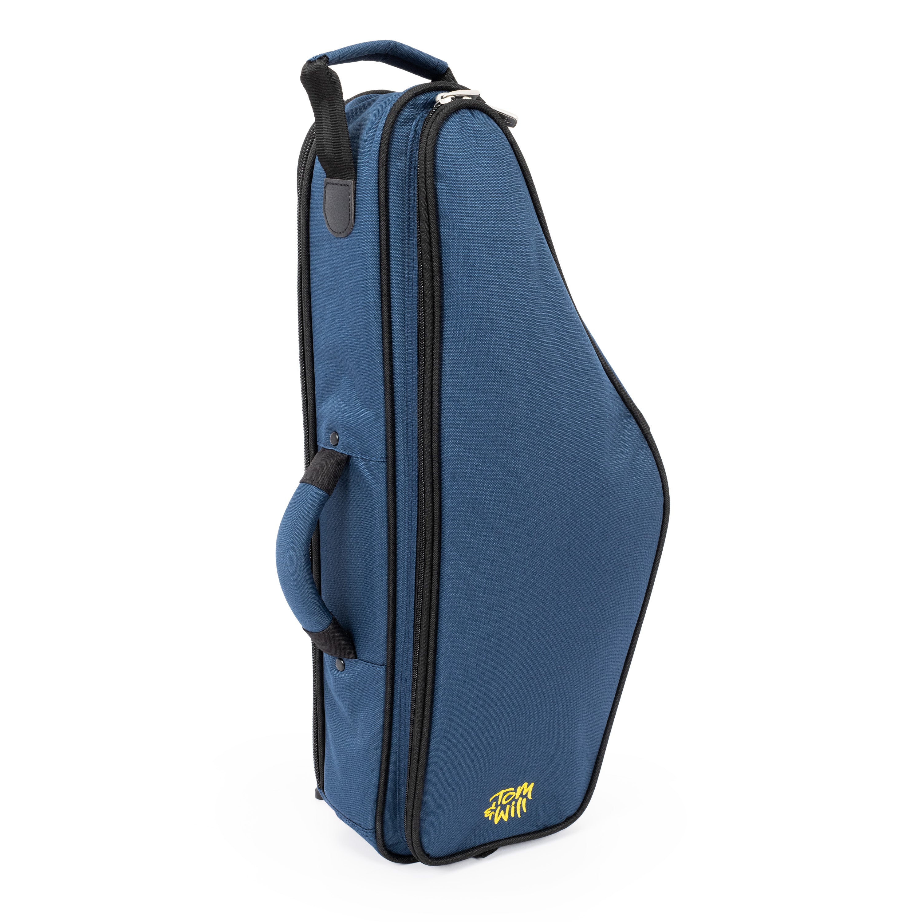 36AS-387 - Tom & Will alto sax gig bag Blue with blue interior / A1
