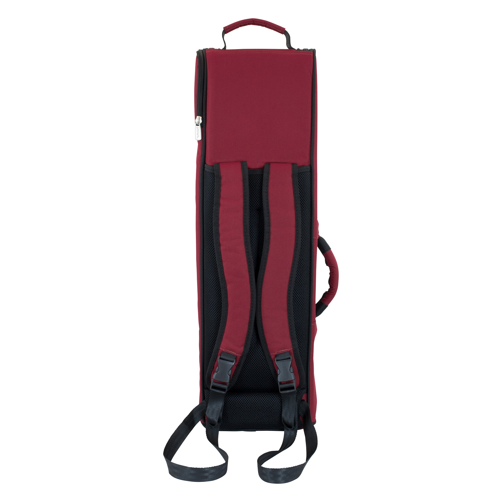 36BA-359 - Tom & Will bassoon gig bag Burgundy with grey interior / A1