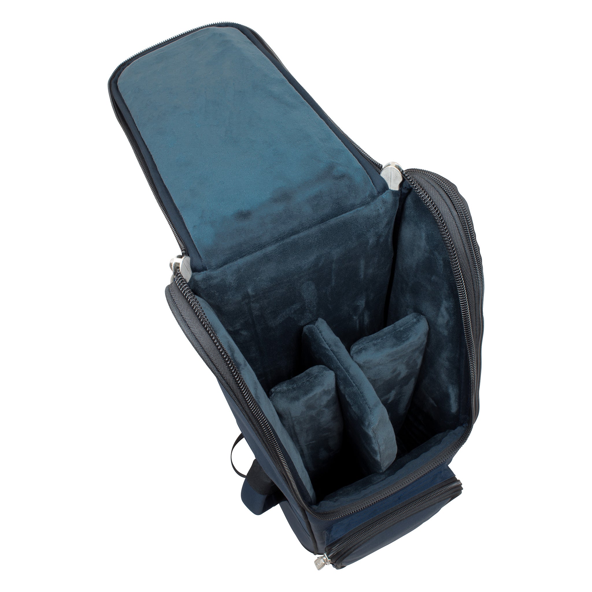 36BA-387 - Tom & Will bassoon gig bag Blue with blue interior / A1