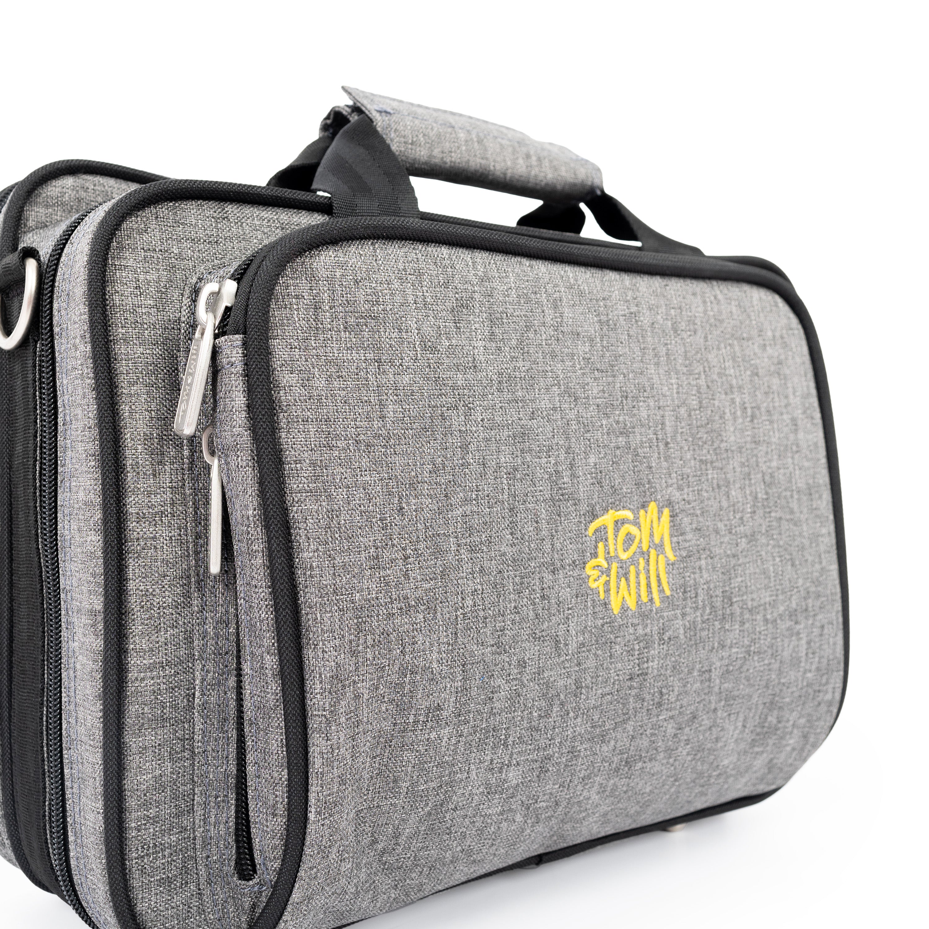 36CL-315 - Tom & Will clarinet gig case Grey with red interior / A1