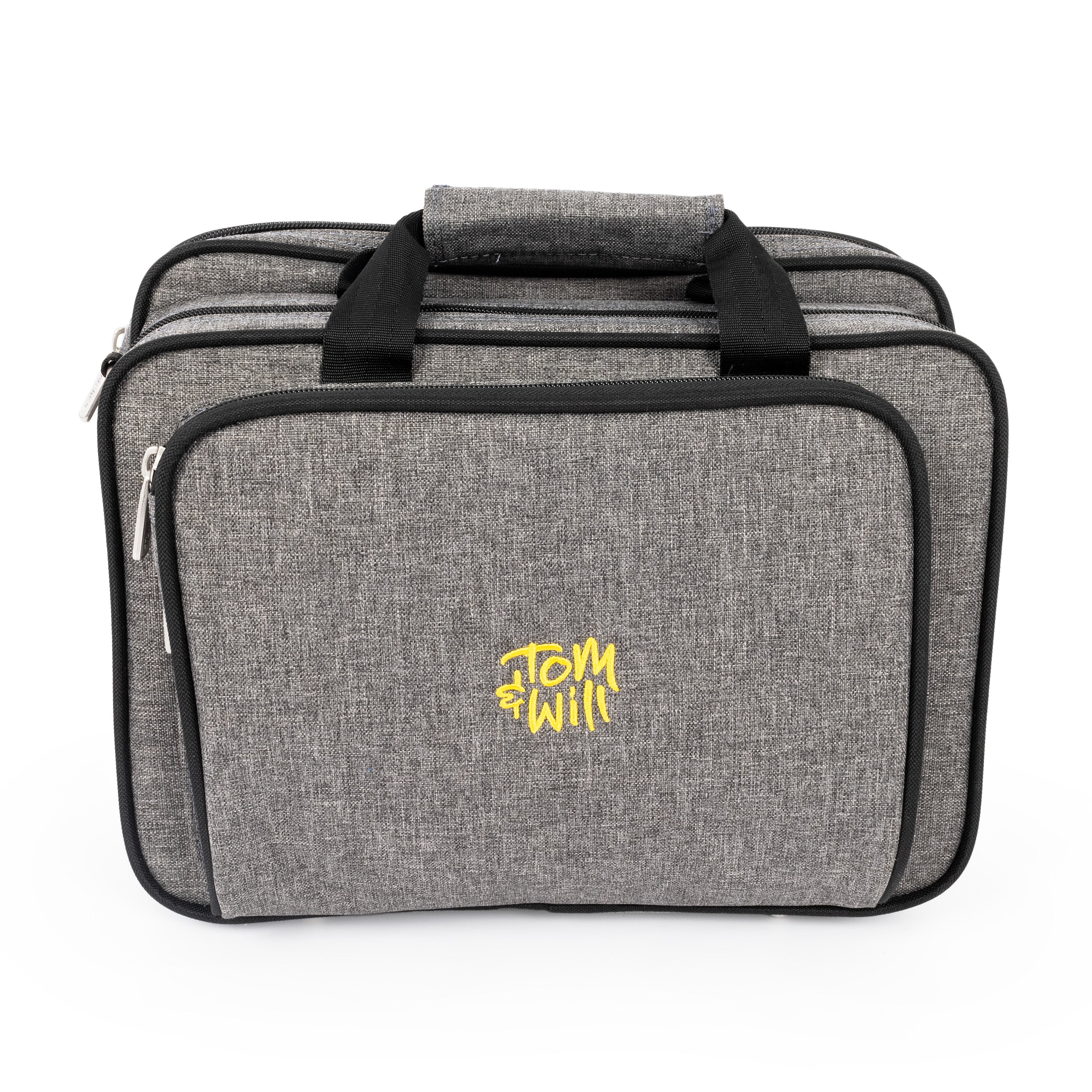 36CL-315 - Tom & Will clarinet gig case Grey with red interior / A1