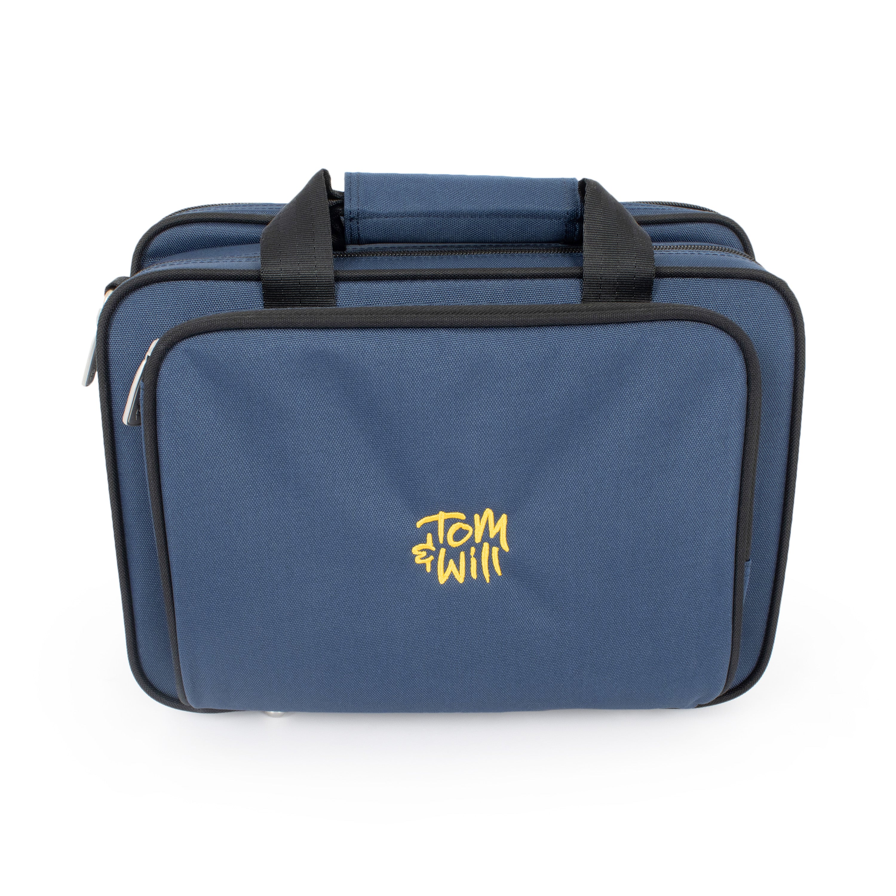 36CL-387 - Tom & Will clarinet gig case Blue with purple interior / A1