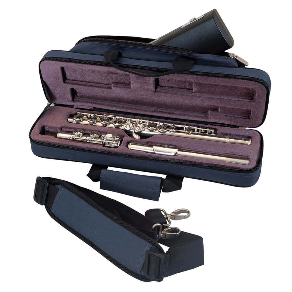 36FG-387 - Tom & Will flute gig case Navy / A1