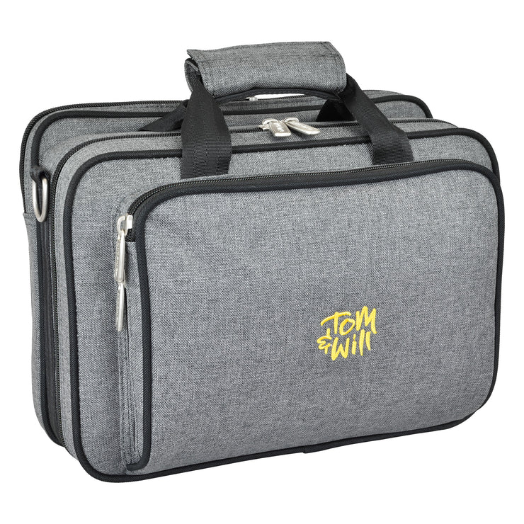 Tom & Will oboe gig case ~ Grey with red interior