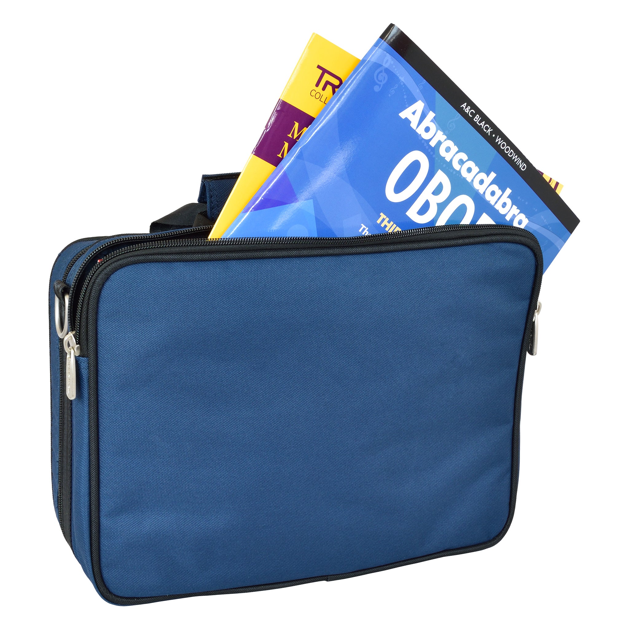 36OB-387 - Tom & Will oboe gig case Blue with purple interior / A1