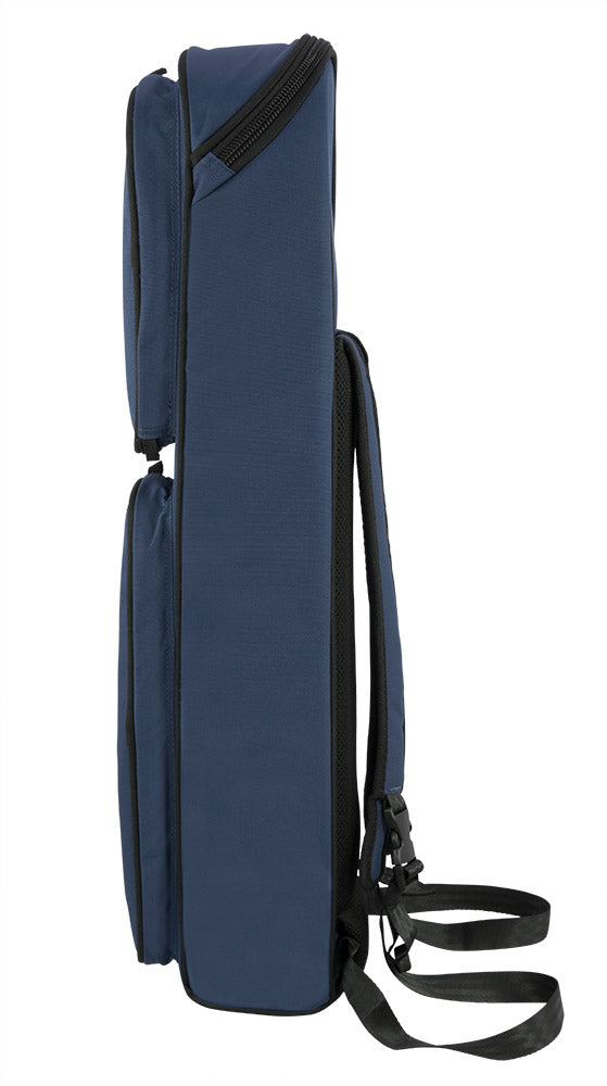 36SSX-387 - Tom & Will straight soprano sax gig bag Blue with blue interior / A1