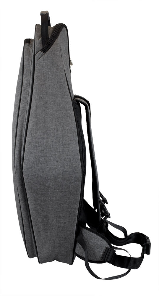 36TS-315 - Tom & Will tenor sax gig bag Grey with red interior / A1