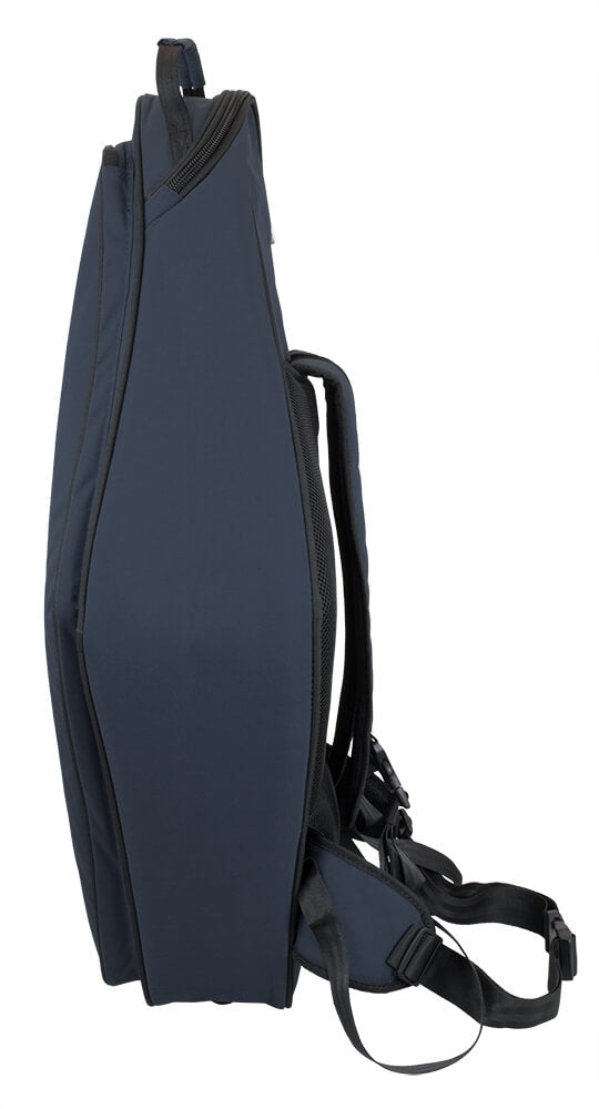 36TS-387 - Tom & Will tenor sax gig bag Blue with blue interior / A1