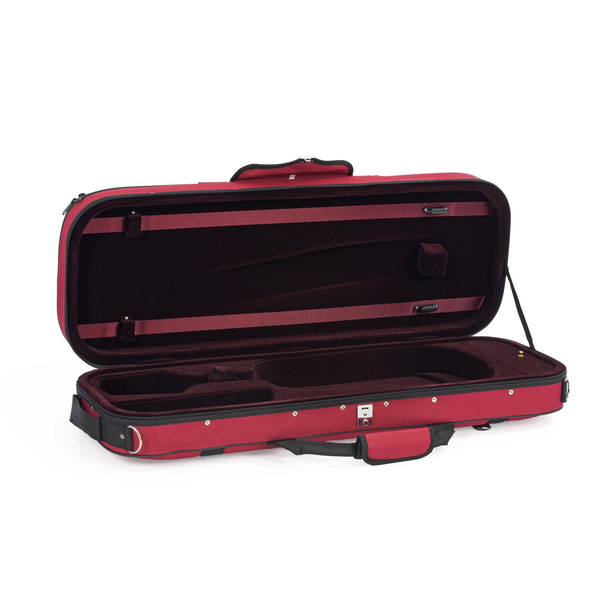 43VA15-555 - Tom & Will Classic 15"-15.5" viola gig case Burgundy / A1