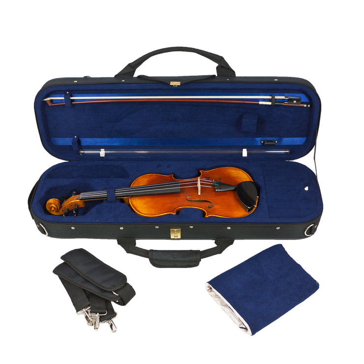 43VL34-600 - Tom & Will 3/4 size violin case Black
