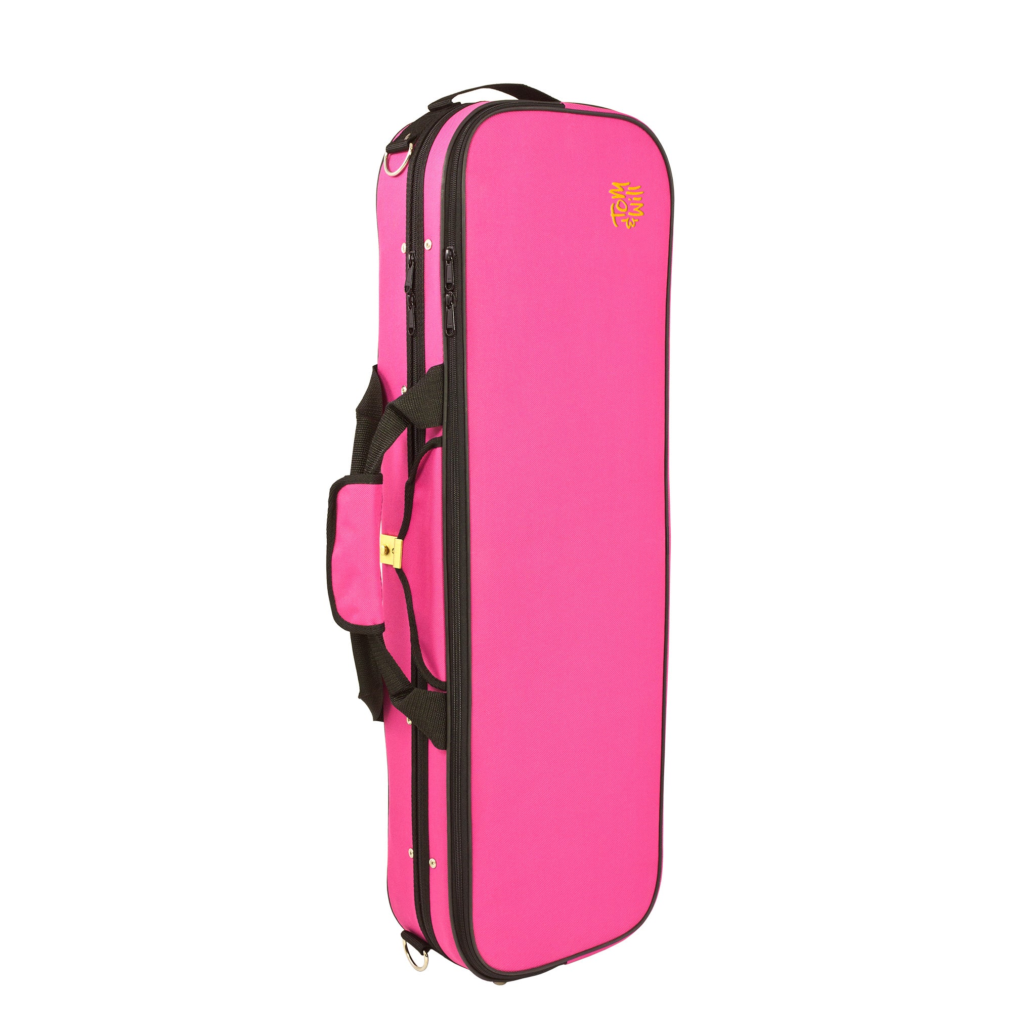 43VL34-630 - Tom & Will Classic 3/4 size violin gig case Hot pink / A1