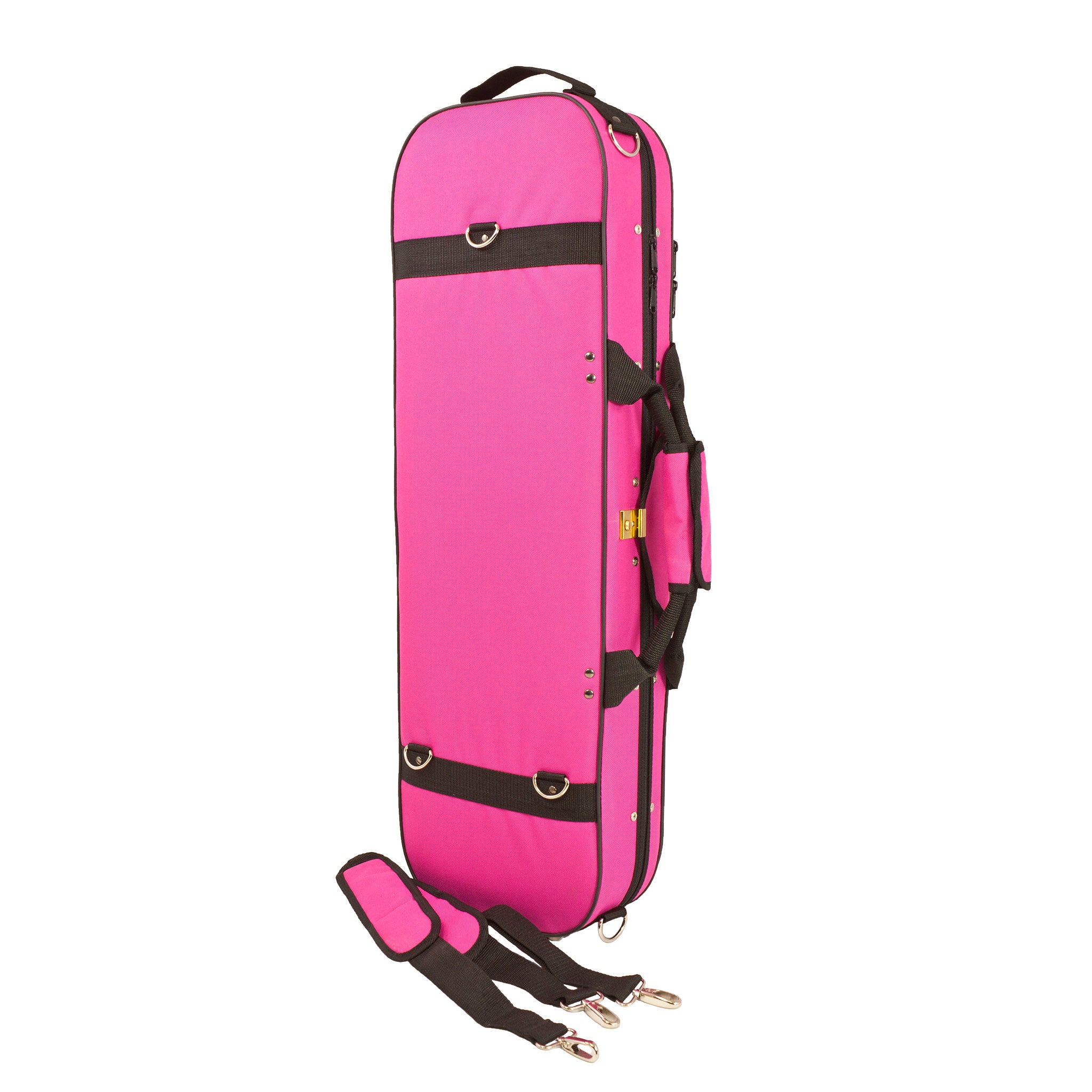 43VL34-630 - Tom & Will Classic 3/4 size violin gig case Hot pink / A1