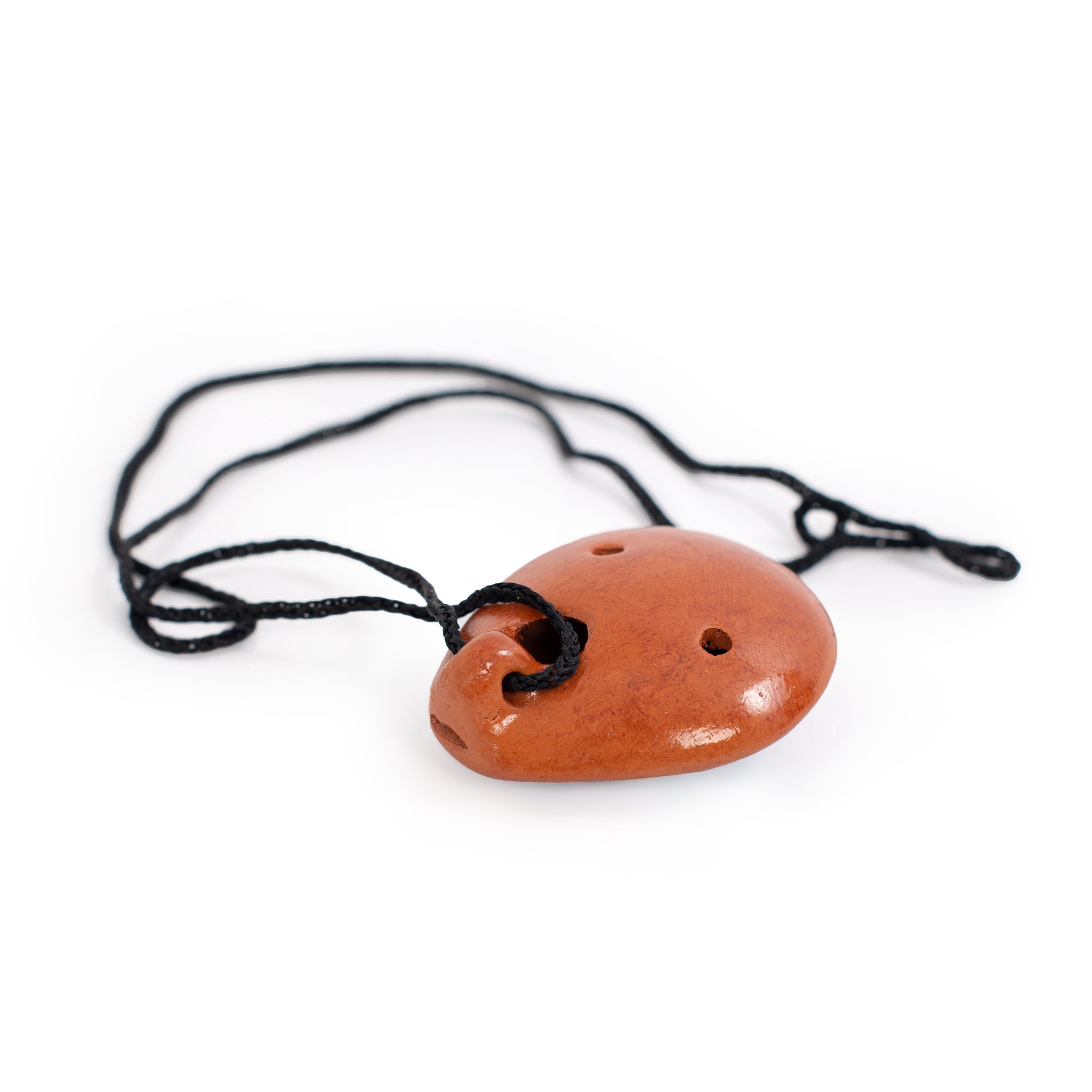 PP624 - Percussion Plus Honestly Made Mini clay painted ocarina A1