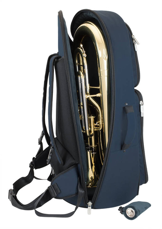 Tom & Will Euphonium gig bag ~ Blue with blue interior Tom & Will Euphonium gig bag ~ Blue with blue interior