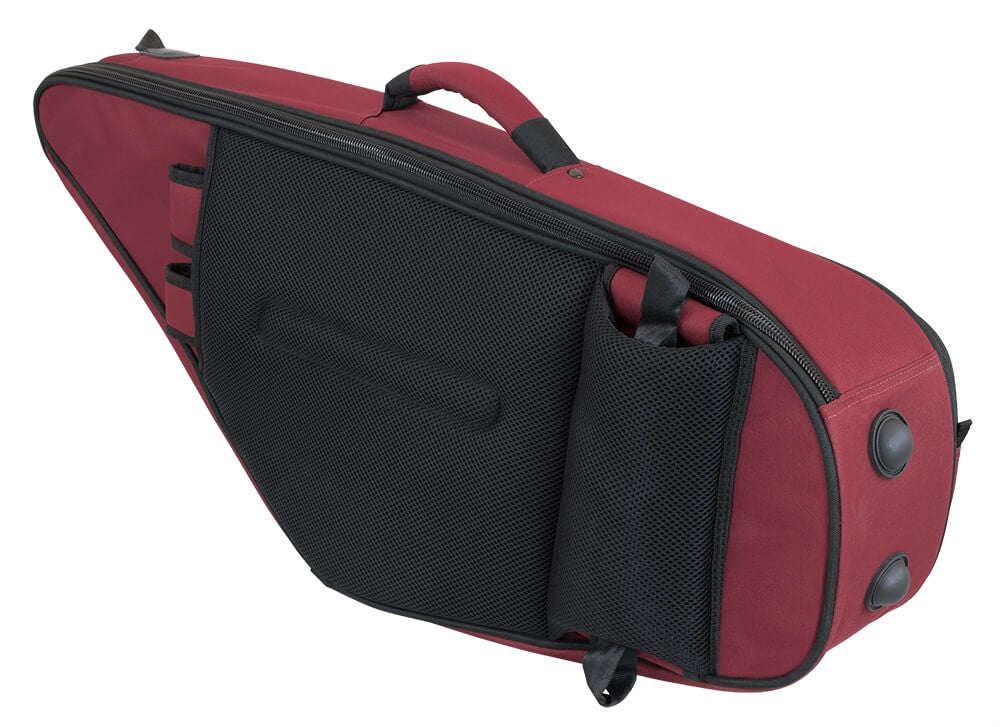 36TS-359 - Tom & Will tenor sax gig bag Burgundy with grey interior / A1