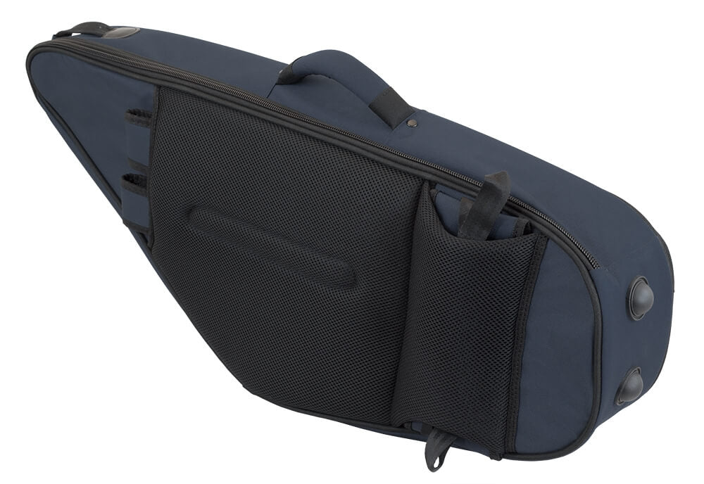 36TS-387 - Tom & Will tenor sax gig bag Blue with blue interior / A1