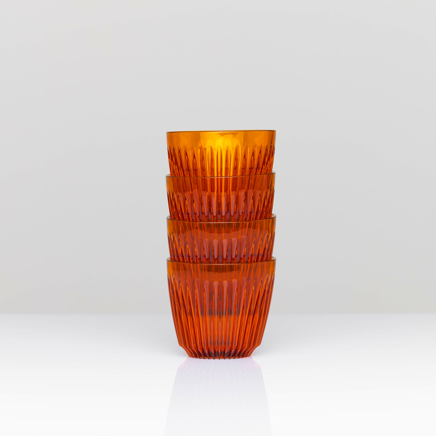 HT06A04-R - 6oz HuskeeRenew Cup 4-pack Amber / A1
