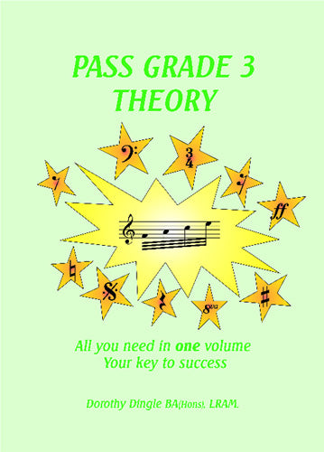 9780955395116 - Dingle Music Pass Grade 3 Theory A1