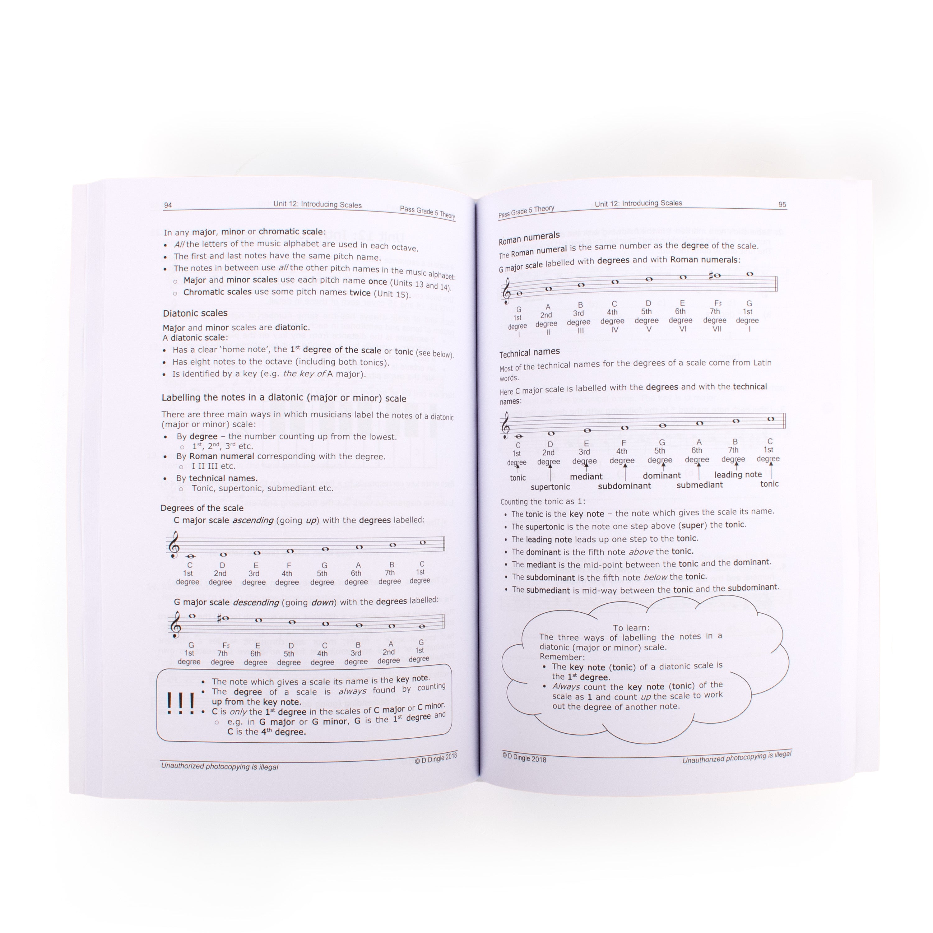 9780955395123 - Dingle Music Pass Grade 5 Theory - 2nd Edition A1