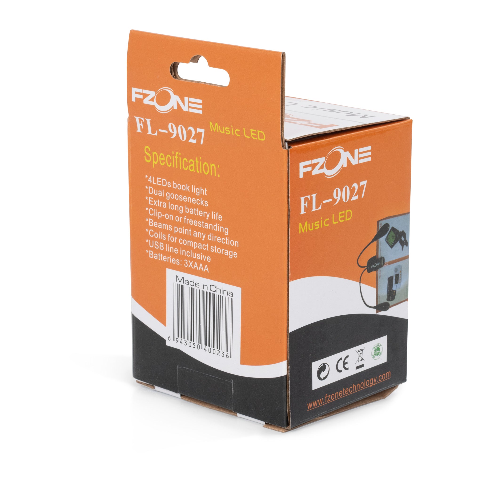 FL9027 - FZone clip on LED double music stand light A1