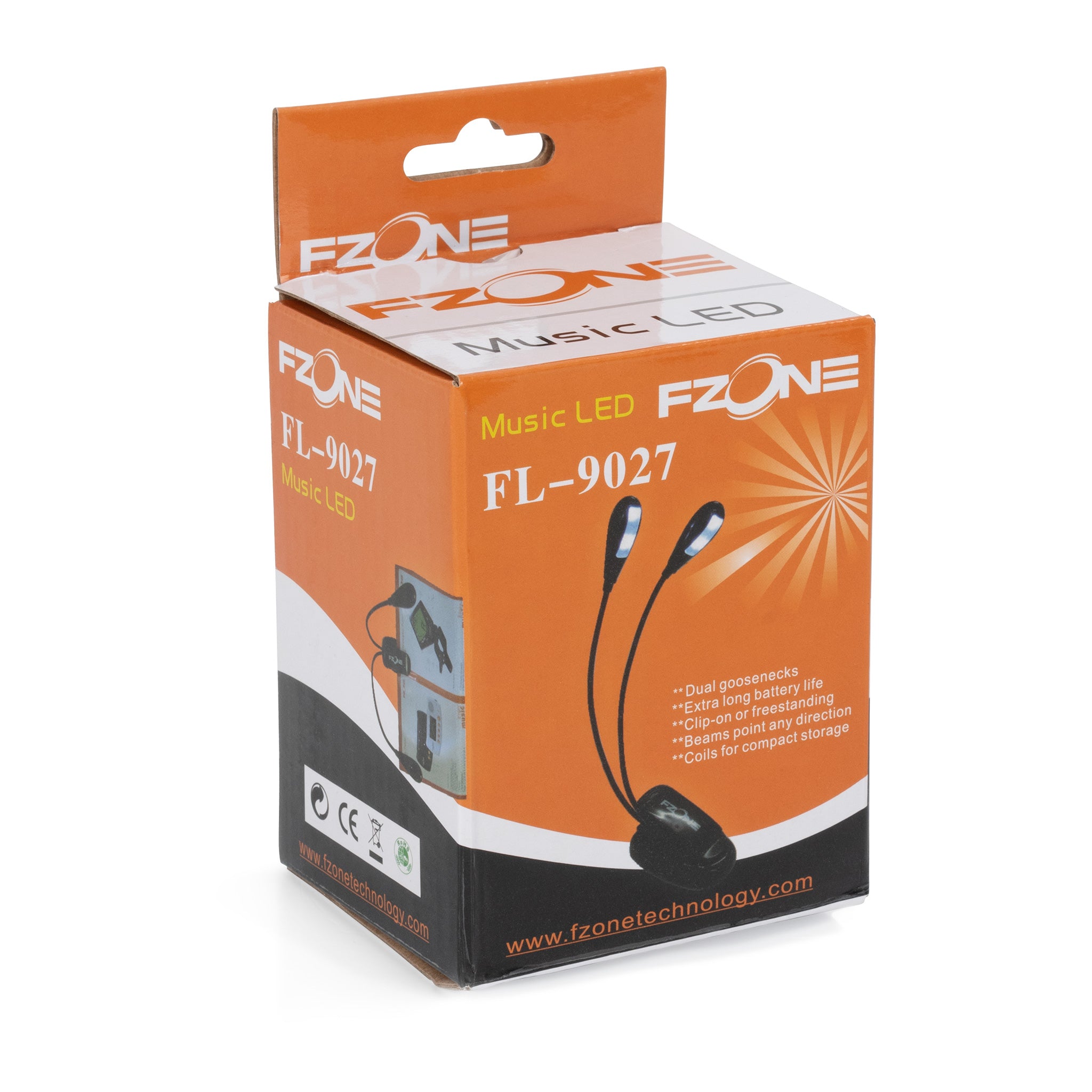 FL9027 - FZone clip on LED double music stand light A1