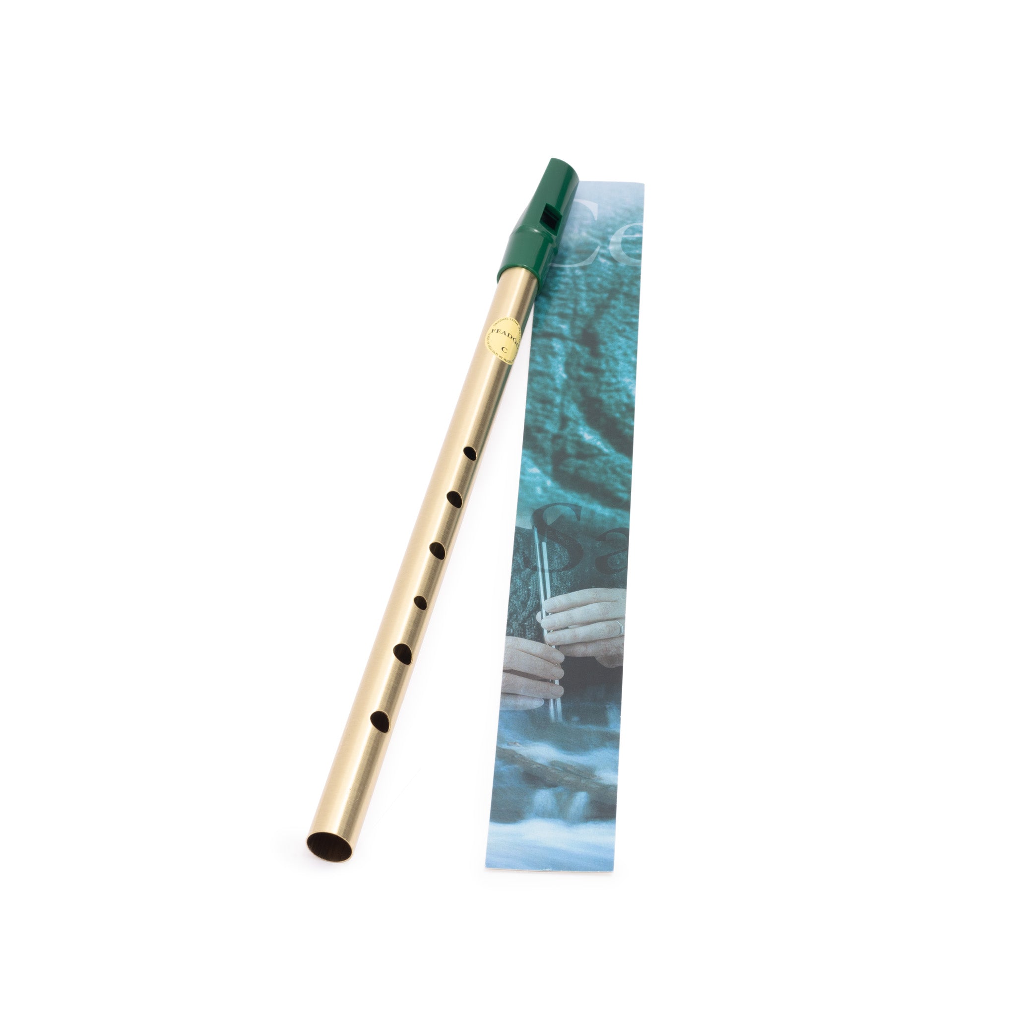 FW20A - Feadóg Irish whistle in C - Brass A1