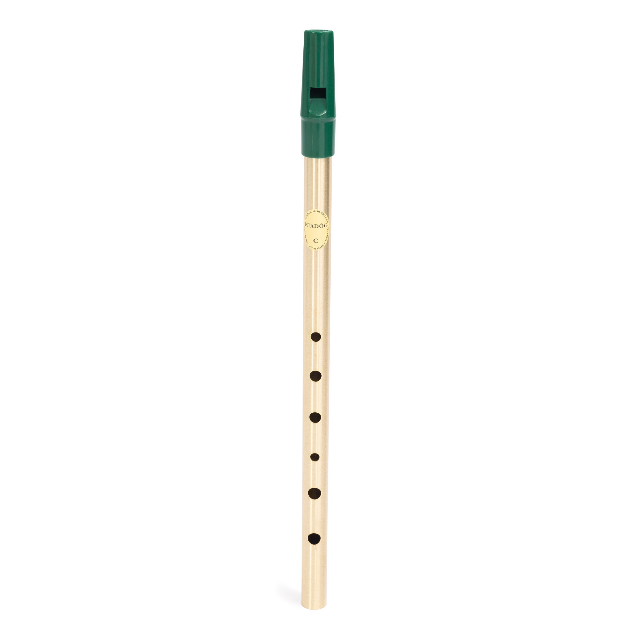 FW20A - Feadóg Irish whistle in C - Brass A1