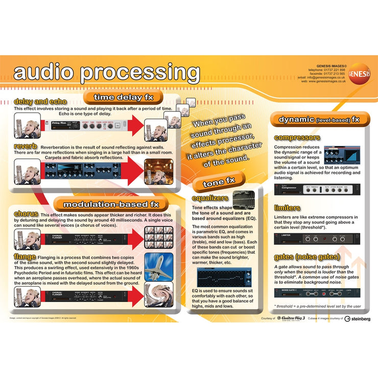 GNS-17 - Audio processing - A1 educational poster Default title