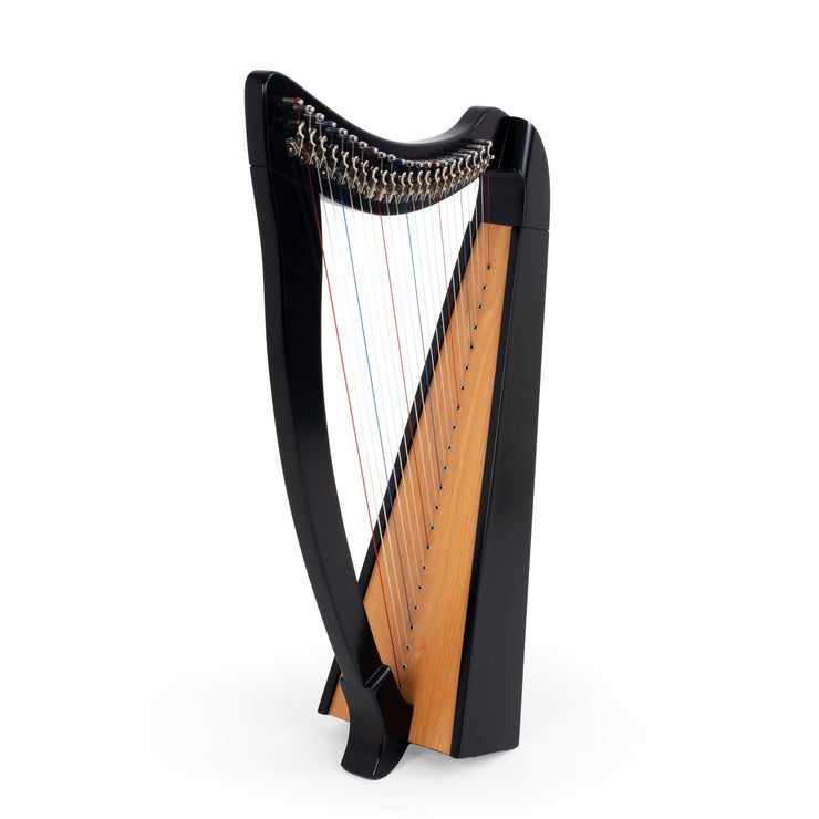 HX22BK - MMX celtic harp in black - 22 strings Default title