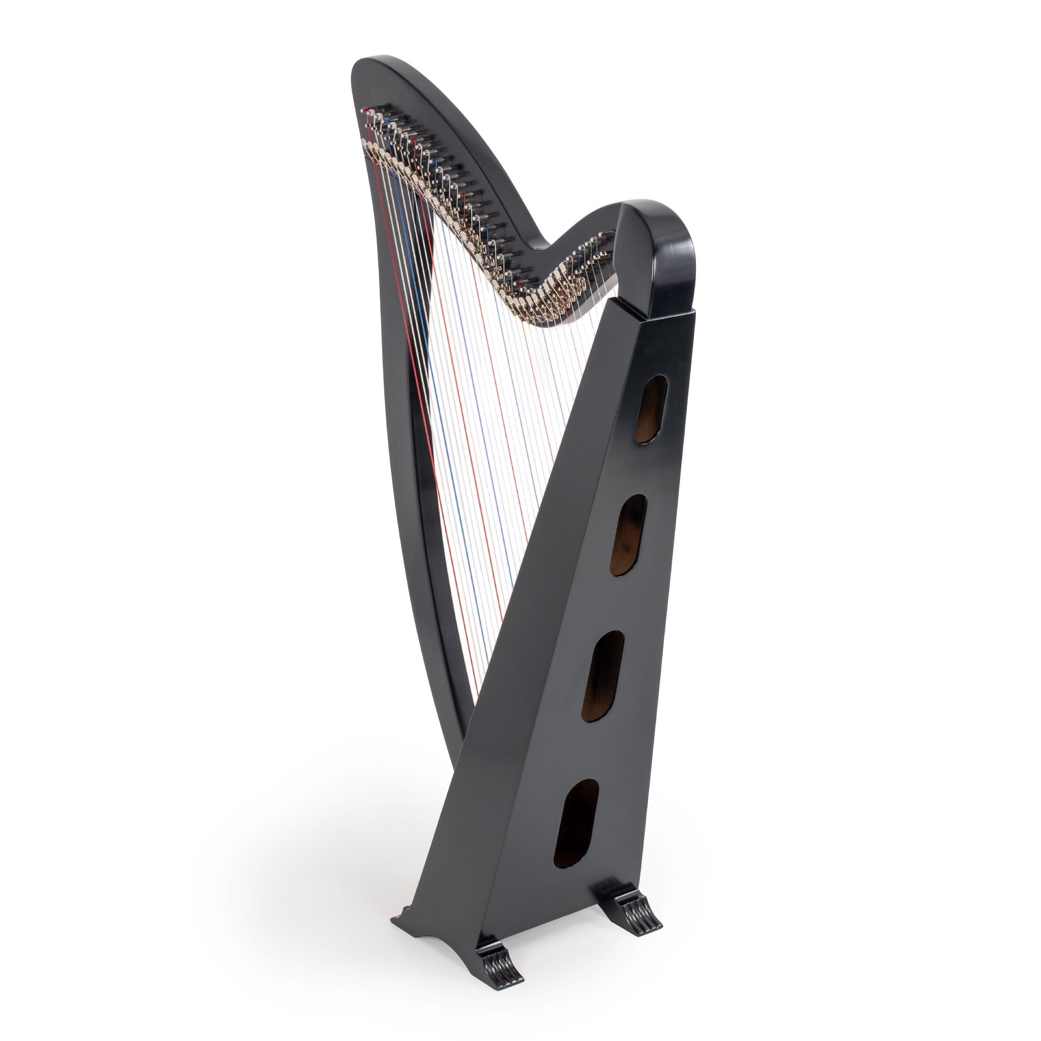 HX36BK - MMX celtic harp in black - 36 strings A1