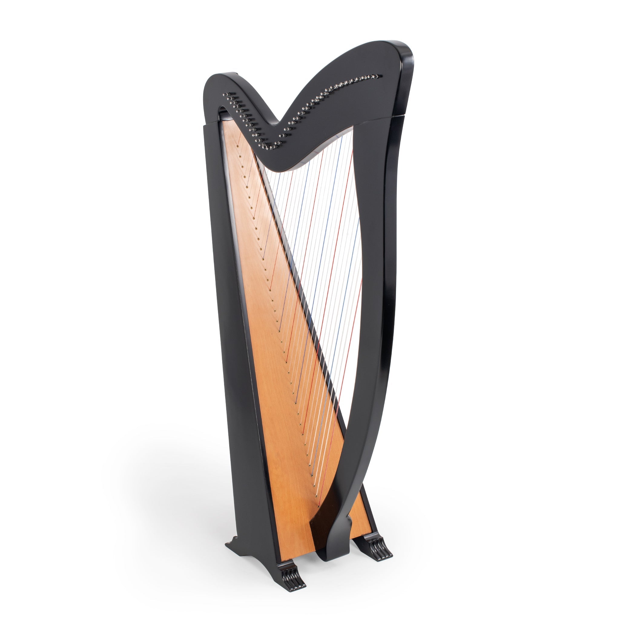 HX36BK - MMX celtic harp in black - 36 strings A1