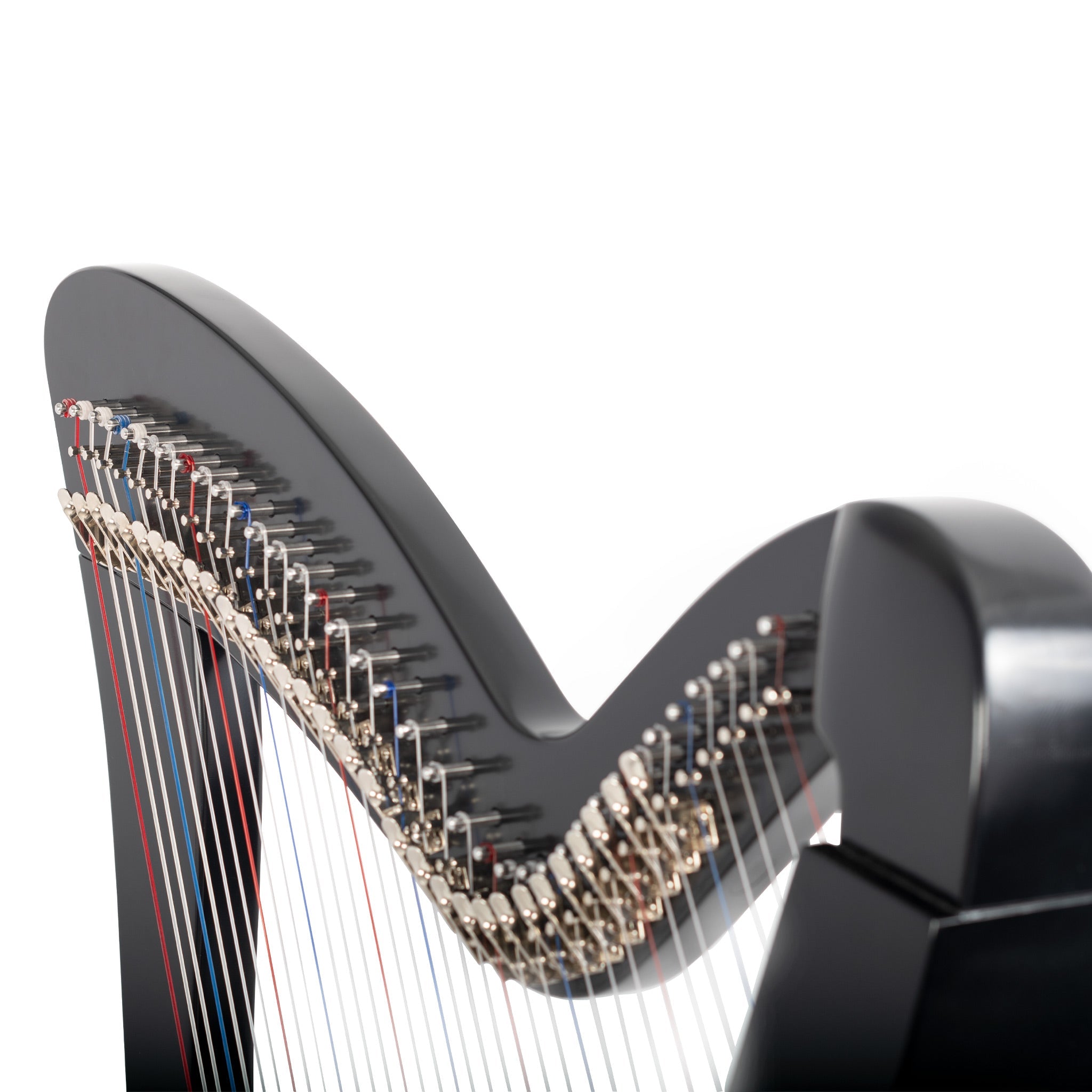 HX36BK - MMX celtic harp in black - 36 strings A1
