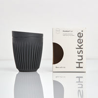 HC08LC01-E - 8oz HuskeeCup with Lid Charcoal