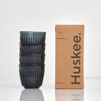 HT03K04-R - 3oz Espresso HuskeeRenew Cup 4-Pack Smoke
