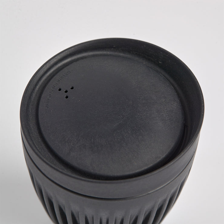 HC06LC01-E - HuskeeCup 6oz with lid charcoal