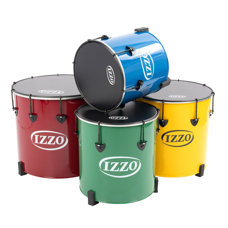 IZ98 - Izzo Castle surdos set of 4 nesting samba drums - 12