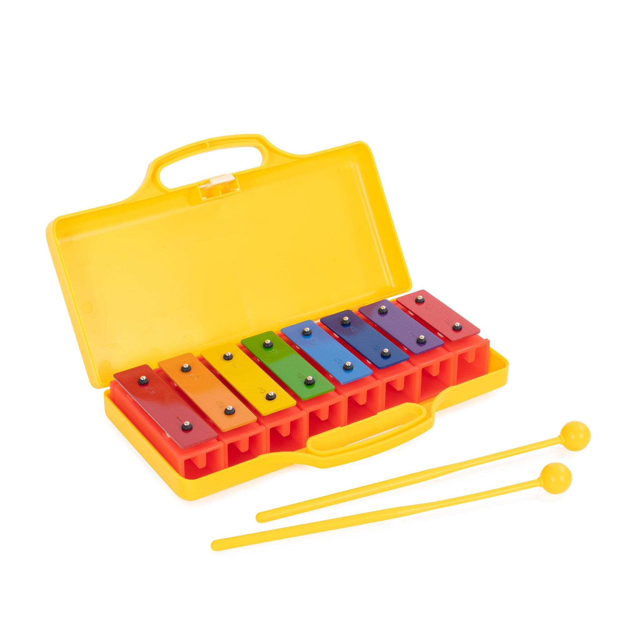 KB10 - Percussion Workshop KB10 coloured chime bars supplied beaters & case A1