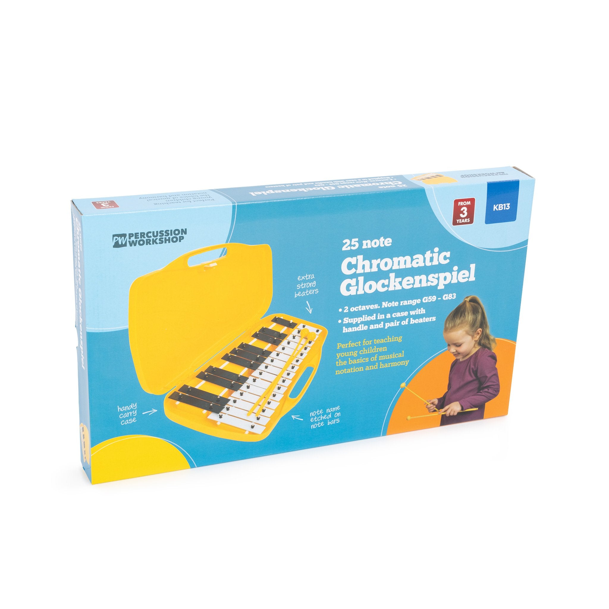 KB13 - Percussion Workshop KB13 25 note chromatic glockenspiel A1